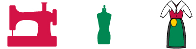 We select our materials